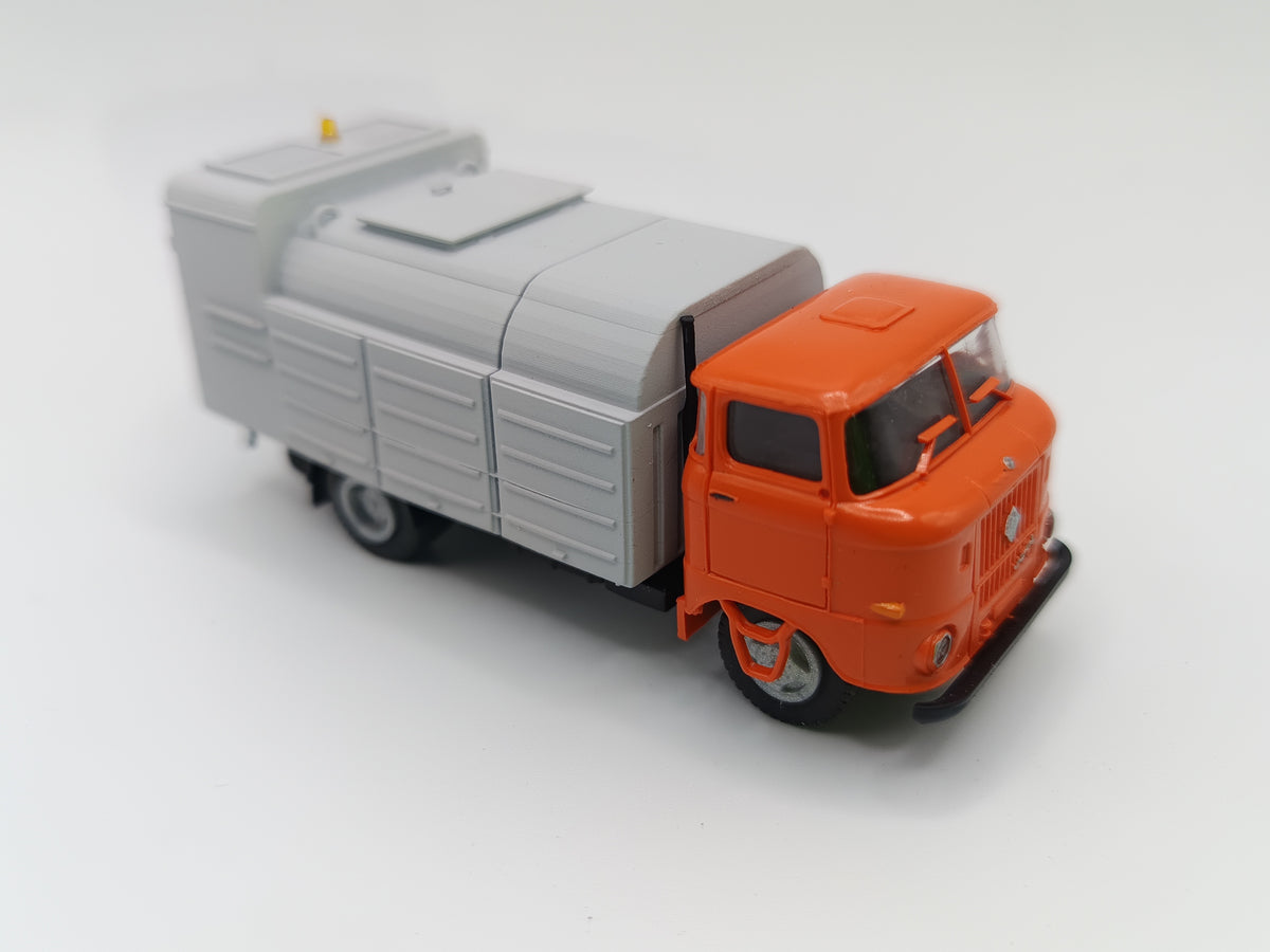 OP 87308  IFA W50, mit Hochdruckspülaufbau HDS 120  1:87 / H0,