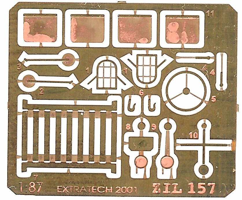 MAC 87502, Ätzteile für ZIL 157 ,1:87/ H0