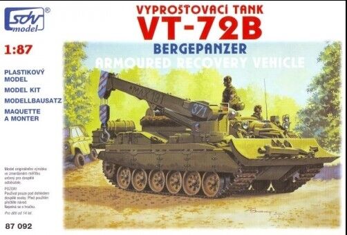 SDV 87092, Kranpanzer VT-72B,  Plastikbausatz 1/87, H0,