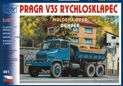 SDV 481, Praga V3S Kipper, Plastikbausatz 1/87, H0,