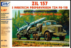 SDV 87178, ZIL 157 Raketentransporter,  Plastikbausatz 1/87, H0,