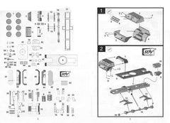 SDV 87137, Panzerhaubitze 152 mm SHKH vz.77 DANA, Plastikbausatz 1/87, H0,